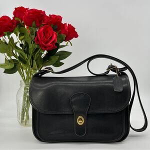 Vintage Coach Original Rambler Bag 9735 Black USA